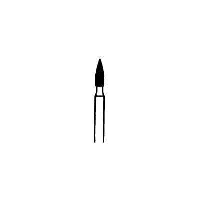 Meisinger Multi-Use Diamond Bur, FG, Flame, #861G, 1.4 mm, Coarse, Green, 5/Pk, 861G-014-FG thumbnail 8