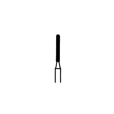 Meisinger Multi-Use Diamond Bur, Friction Grip, Round-End Cylinder, 881F, 1.0 mm, Fine, Red, 5/Pk, 881F-010-FG thumbnail 8