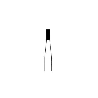 Meisinger 835-012-FG Diamond Bur, FG, Medium Grit, Blue Ring, Cylinder, Flat End, 1.2 mm Head Diameter, 3.5 mm Head Length, 5/Pk thumbnail 7