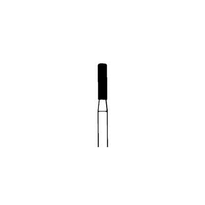 Meisinger Multi-Use Diamond Bur, Friction Grip, Round-Edge Long Cylinder, 841G, 1.2 mm, Coarse, Green, 5/Pk, 841G-012-FG thumbnail 8