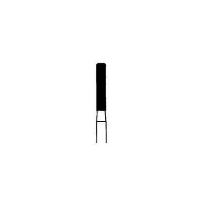 Meisinger 842F-016-FG Fine Diamond Bur, Round Edge Cylinder, Friction Grip, 1.6 mm Head Diameter, 8.0 mm Head Length, Red Ring, 5/Pkg thumbnail 7