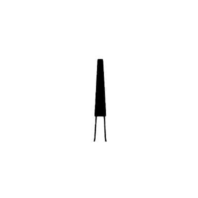 Meisinger Multi-Use Diamond Bur, Friction Grip, Flat End Taper, 848H, 1.8 mm, Super Coarse, Black, 5/Pk, 848H-018-FG thumbnail 9