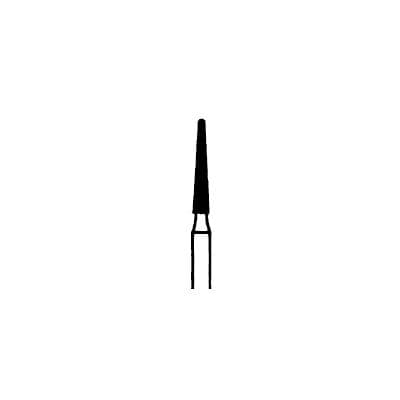 Meisinger 850F-014-FG Fine Diamond Bur, Round End Tapered (Chamfer), Friction Grip, 1.4 mm Head Diameter, 8.0 mm Working Length, Red Ring, 5/Pkg thumbnail 8