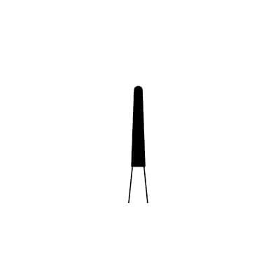 Meisinger Multi-Use Diamond Bur, FG, Long Round End Taper Chamfer, #852, 1.6 mm, Medium, Blue, 5/Pk, 852-016-FG thumbnail 8
