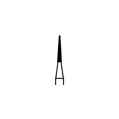 Meisinger Multi-Use Diamond Bur, FG, Long Tapered Flat End, #847G, 1.2 mm Head, Coarse, Green, 5/Pk, 847G-012-FG thumbnail 8