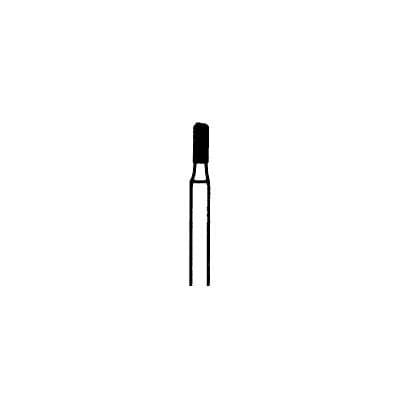 Meisinger 840F-012-FG Fine Grit Diamond Bur, Cylinder with Round End, Friction Grip, 1.2 mm Head Diameter, 4.0 mm Head Length, Red Ring, 5/Pkg thumbnail 4