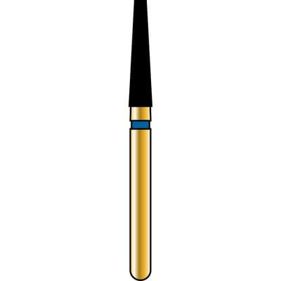 Alpen® Multi-Use Diamond Bur, FG #847 Flat End Taper, Coarse, Blue, 1.8mm Diameter, 8.0mm Length, 5/Pkg, 847-314-018-8.00-C thumbnail 4
