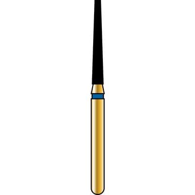 Alpen Multilayer Diamond Bur, FG, Flat End Taper, #848, 1.4 mm, Super Coarse, Black, 5/Pk, R848SC014FG thumbnail 5