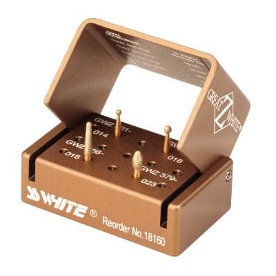 Great White Z Diamond Burs, FG, Introductory Kit, 4 Burs + Autoclavable Bur Block, 1/Pk, 18160 thumbnail 10