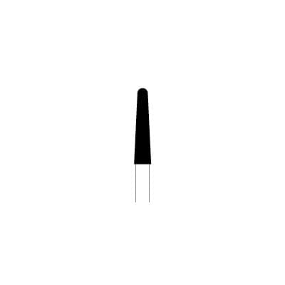 NTI Diamond Bur, FG, Long Round End Taper, #856L, 2.0 mm, Coarse, Green, 5/Pk, C856L-020 thumbnail 13