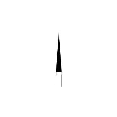 NTI FG Diamond Bur, Coarse, Long Needle, #859L-016, 1.6 mm Diameter, 11.5 mm Length, Green, 5/Pk, C859L-016 thumbnail 8