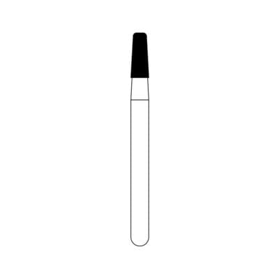 NTI FG Diamond Bur, Medium Grit, Modified Shoulder Taper, #845KR-016, 1.6 mm Head, 4.0 mm Length, Friction Grip, 5/Pkg thumbnail 10