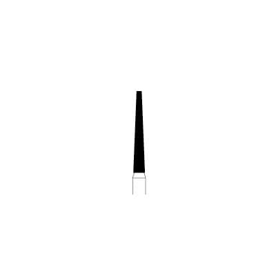 NTI Diamond Bur, FG, Taper Flat End, #848-014, 1.4 mm, Coarse, Green, 5/Pk, C848-014 thumbnail 13