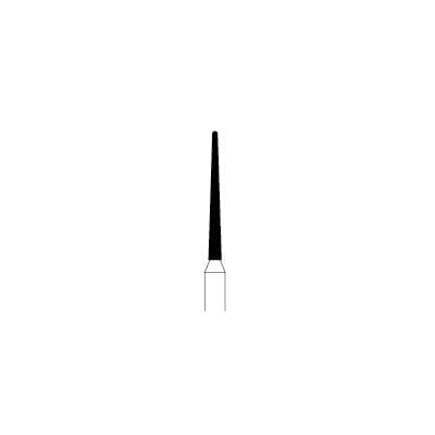 NTI Diamond Bur, FG, Taper Round End, # M850, 1.0 mm, Medium Grit, Gray, 5/Pk, M850-010 thumbnail 8
