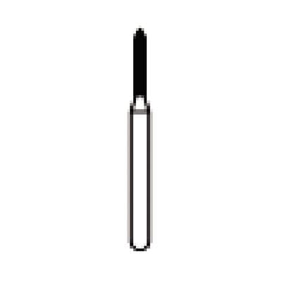 NTI Diamond Bur, Beveled Cylinder, Medium Grit, Friction Grip (FG), #877-010 / M877-010, 1.0 mm Diameter, 6.0 mm Head Length, 5/Pkg thumbnail 8