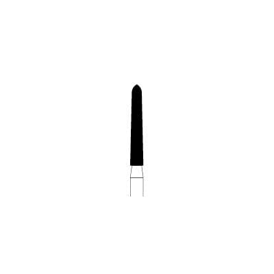 NTI® FG Diamond Bur, Super Coarse, Curettage, #879K-016, 1.6 mm Diameter, 10.0 mm Length, Friction Grip, 5/Pkg, SC879K-016 thumbnail 7