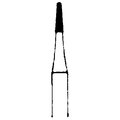 SS White #701 Surgical Length Carbide Bur, Tapered Fissure Flat End Cross Cut, Friction Grip, 1.2 mm Head, 5/Pk, 14071-5 thumbnail 16