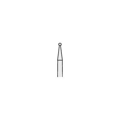 SS White Surgical Length Round Carbide Bur, FGSL, #1, 1.0 mm, 5/Pk, 14001-5 thumbnail 14