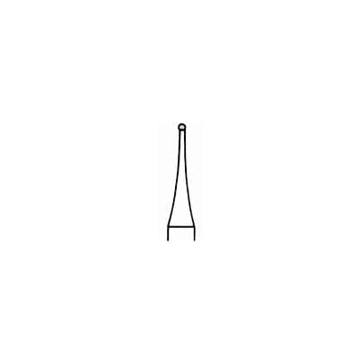 Meisinger Tungsten Carbide Round Operative Bur, #1/2, 0.6 mm, Friction Grip (FG), 5/Pk, HM1-006-FG thumbnail 9