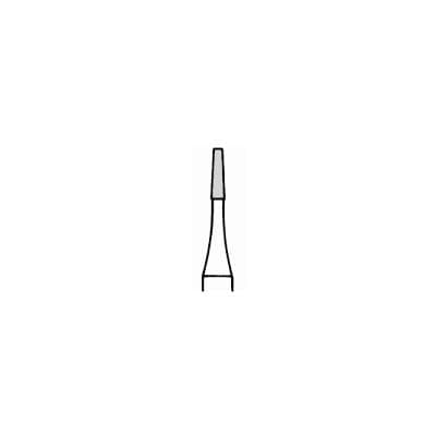 Meisinger Tungsten Carbide Bur HM33-009-HP, #699 Tapered Fissure Cross Cut, Flat End, 0.9 mm Diameter, 5/Pkg thumbnail 5