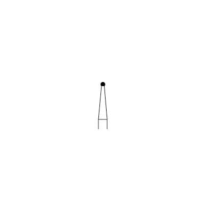 SS White Standard Operative Carbide Bur, FG, Round, #1, 0.8 mm Head Diameter, 10/Pk, 14964 thumbnail 17