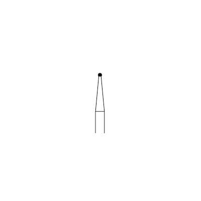SS White Standard Operative Carbide Bur, RA (Right Angle) Latch, Round #1/2, 0.6 mm Head Diameter, 10/Pk, 14717 thumbnail 13