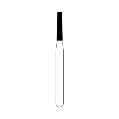NTI Diamond Bur, FG, Taper Flat End, #846-012, 1.2 mm, Coarse, Green, 5/Pk, C846-012 thumbnail 14
