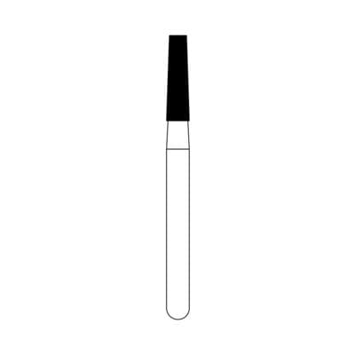 NTI Diamond Bur, FG, Taper Flat End, #846-016, 1.6 mm, Coarse, Green, 5/Pk, C846-016 thumbnail 15
