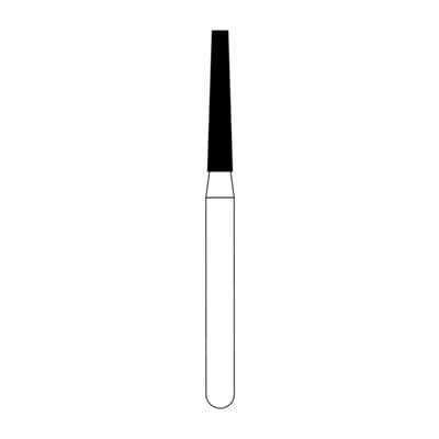NTI Diamond Bur, FG, Flat End Taper, #847-014, 1.4 mm, Coarse, Green, 5/Pk, C847-014 thumbnail 15