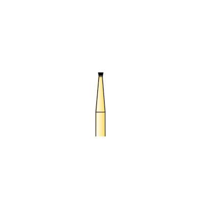 Great White® Gold Series Carbide Bur, FG, Inverted Cone, #GW34, 0.8 mm Head Diameter, 0.5 mm Head Length, 10/Pkg thumbnail 11
