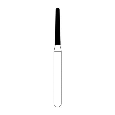 NTI Diamond Bur, FG, Round End Taper, #856-012, Fine, Red, 1.2 mm, 5/Pk, F856-012 thumbnail 12