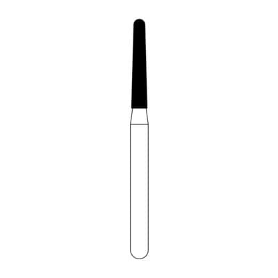 NTI Diamond Bur, FG, Round End Taper, #856-014, Fine Grit, 1.4 mm Head, 5/Pk, F856-014 thumbnail 12
