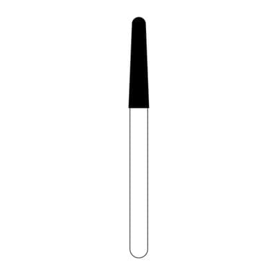 NTI Diamond Bur, FG, Round End Taper, #856-018, 1.8 mm, Coarse, Green, 5/Pk, C856-018 thumbnail 12