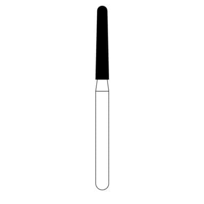 NTI Diamond Bur, FG, Long Round End Taper, #856L-016, 1.6 mm, Coarse, Green, 5/Pk, C856L-016 thumbnail 19
