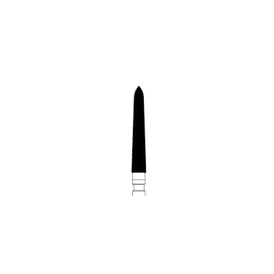 NTI 12-Fluted Trimming & Finishing Carbide Burs, FG, Curettage, #H284K-018, 1.8 mm, Red, 5/Pk thumbnail 8