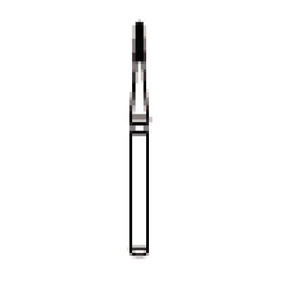 NTI Trimming & Finishing Carbide Bur, 12-Flute, FG, OA-2/7801, Bullet, Red, 5/Pkg, H247-009 thumbnail 10