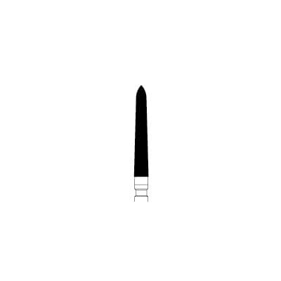 NTI Trimming & Finishing Carbide Bur, Curettage, 12-Flute, FG, #H284K-016, 1.6 mm, Red, 5/Pkg thumbnail 7