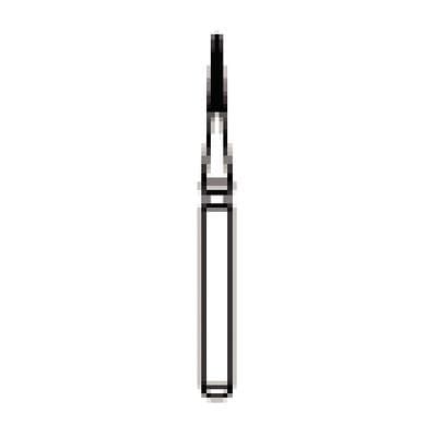 NTI 16-Fluted Trimming & Finishing Carbide Burs, FG, Safe End, TDF-4F, 1.0 mm, Yellow, Fine, 5/Pk, H133-010F thumbnail 10