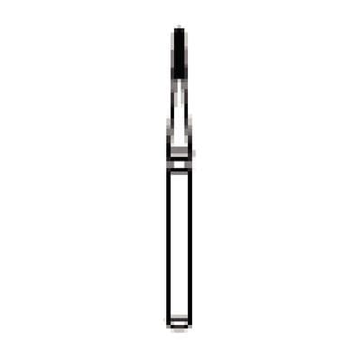 NTI Trimming & Finishing Carbide Bur, 20-Flute, OA-2F, FG, Bullet, Yellow, 5/Pkg, H247-009F thumbnail 9