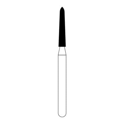 NTI Diamond Bur, FG, Curettage, #878K-014, 1.4 mm, Coarse, Green, 5/Pk, C878K-014 thumbnail 8