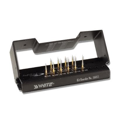 SS White Safe End Series Trimming & Finishing Carbide Bur Kit, Friction Grip, 10/Pk, 16051 thumbnail 7