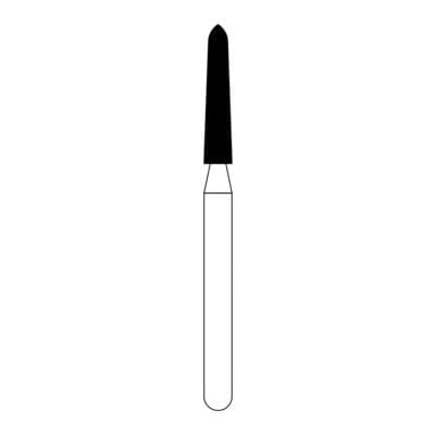 NTI Diamond Bur, FG, Curettage, #878K-016, 1.6 mm, Coarse, Green, 5/Pk, C878K-016 thumbnail 11