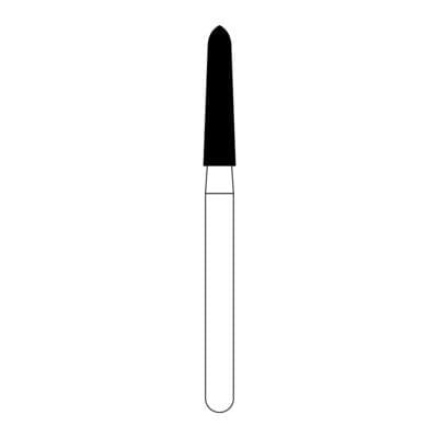 NTI Diamond Bur, FG, Curettage, #878K-018, 1.8 mm, Coarse, Green, 5/Pk, C878K-018 thumbnail 12