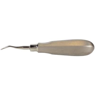 Nordent #77R Stainless Steel Back-Action Surgical Elevator with Thumb Grip Handle, 3.7mm Blade thumbnail 9
