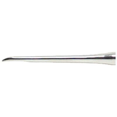 Nordent Root Tip Pick, Single End, Heidbrink #1, Straight, Serrated, Stainless Steel, 1/Pkg thumbnail 6