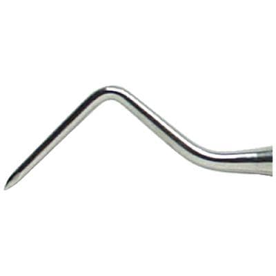 Nordent Heidbrink #2 Left Single End Root Tip Elevator, Regular Tip, Hardened Stainless Steel, ER2 thumbnail 9