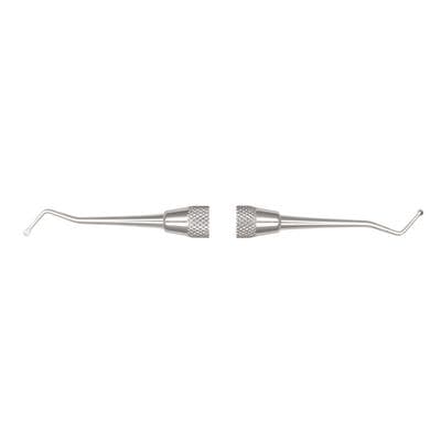 Hu-Friedy #17 Double-Ended Excavator, Spoon 1.2 mm, #7 Satin Steel Colours Handle, EXC177 thumbnail 9
