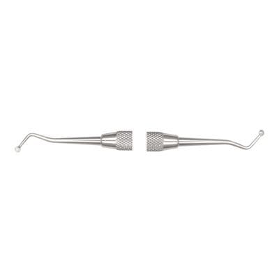 Hu-Friedy #19 Double-Ended Excavator, Spoon 2.0 mm, #6 Satin Steel Handle, EXC196 thumbnail 11