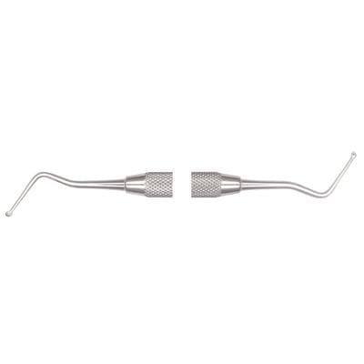 Hu-Friedy #32L Endodontic Excavator, Double-Ended, #41 Round Handle, 1.5 mm, Stainless Steel, EXC32L thumbnail 10