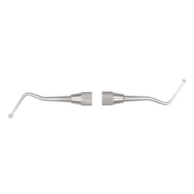 Hu-Friedy #33L Double-Ended Endodontic Excavator, #41 Round Handle, 2 mm Tip, Stainless Steel, EXC33L thumbnail 11